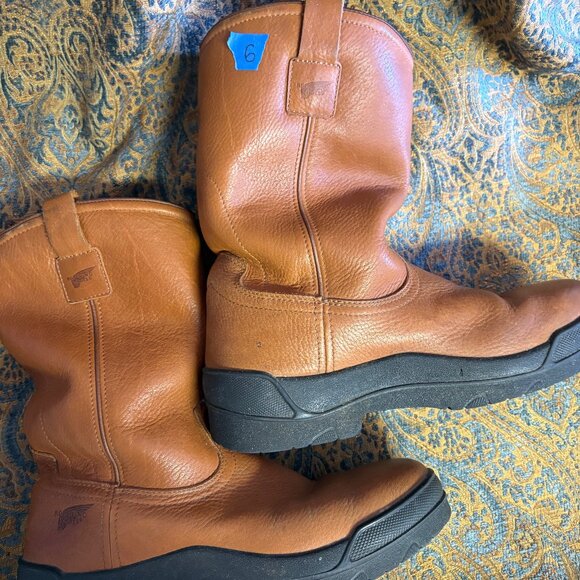 Red Wing Pecos in Caramel - size: US 10 D - (1158)